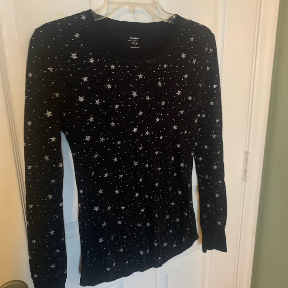 starry black long sleeve